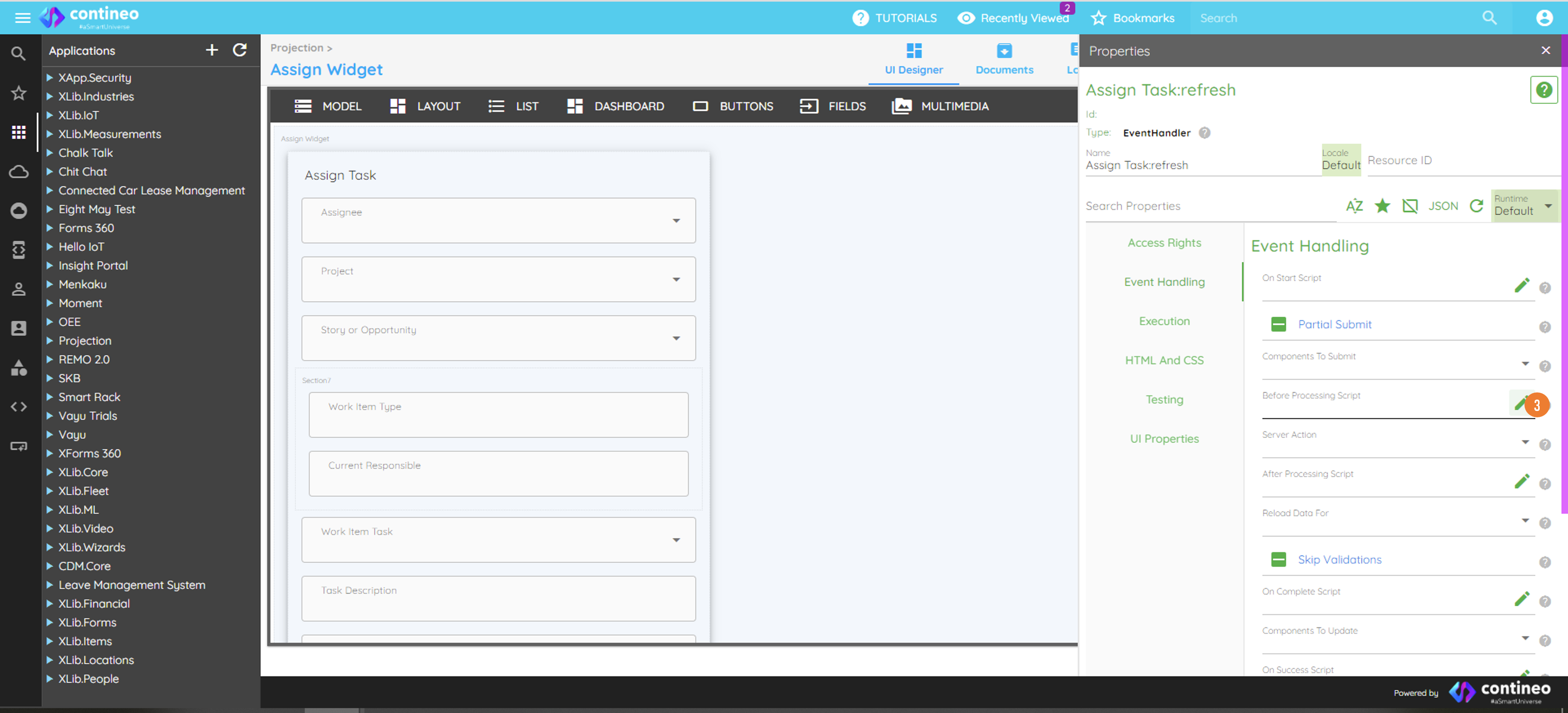 Edit Before Processing Script