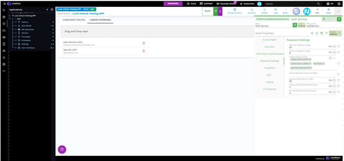 Incorrect Password Count Configuration