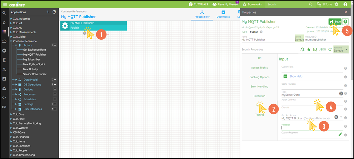 MQTT Publisher Configuration