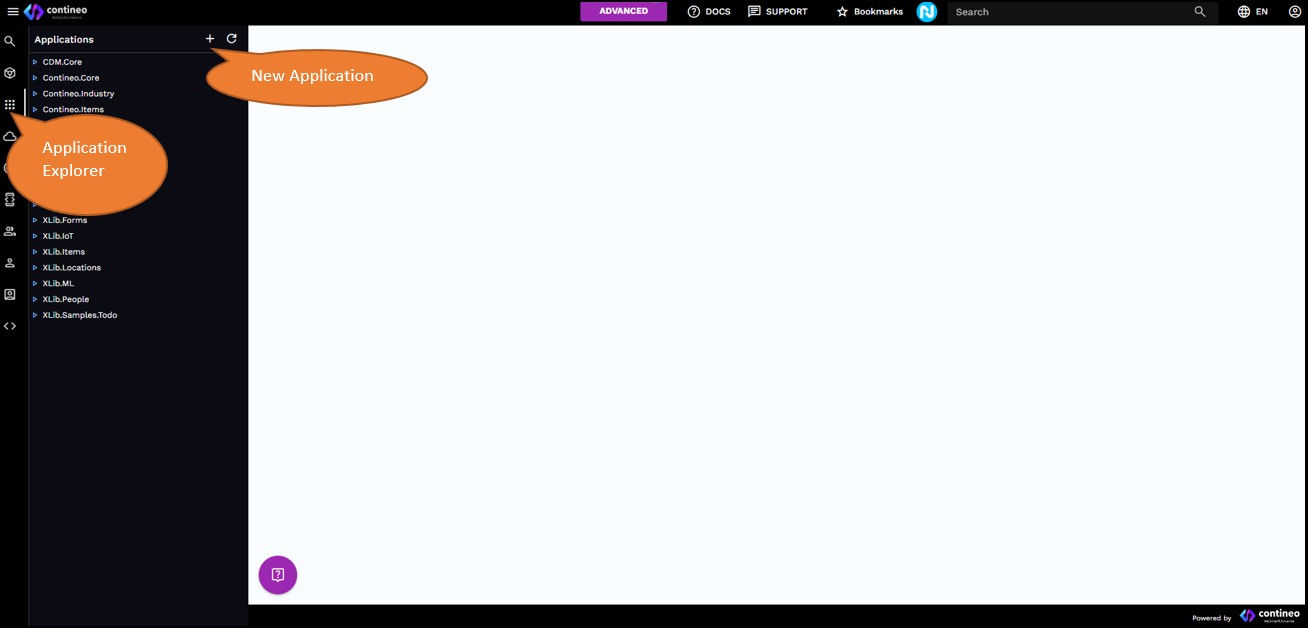 Applications Explorer