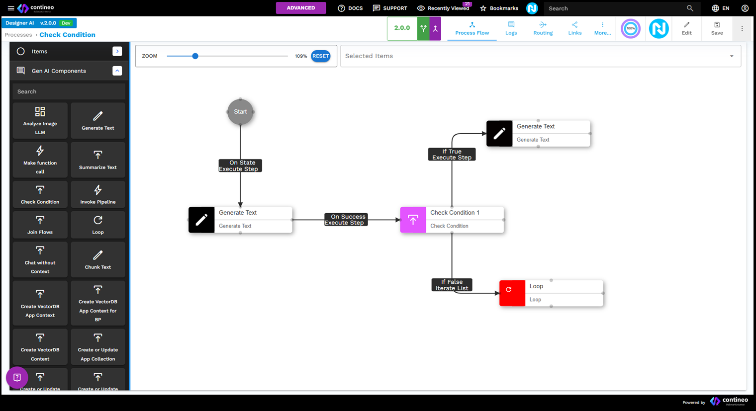 Check Condition in a Pipeline Flow