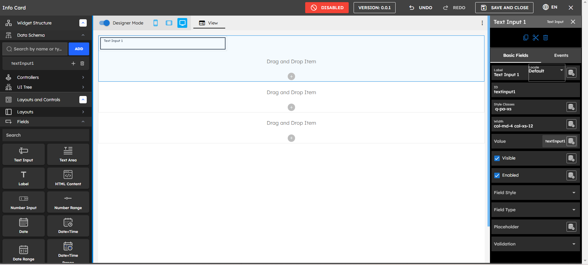 Configuring Components