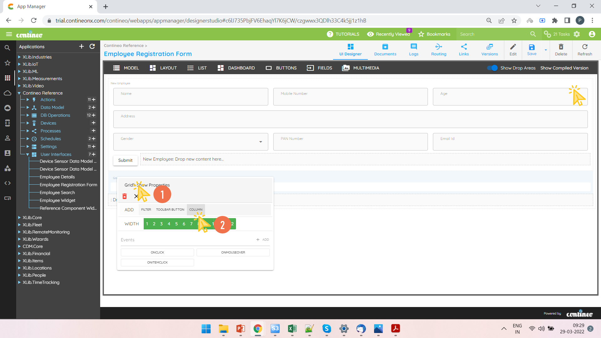 Step 2 - Add Columns