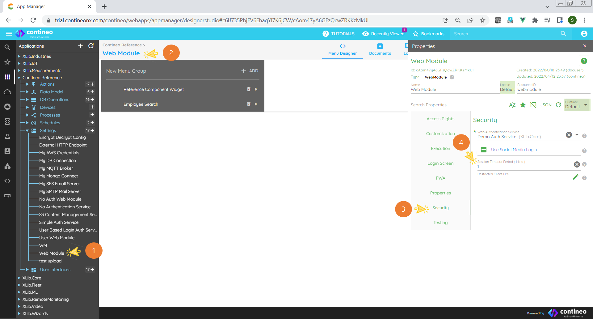 Security Customization