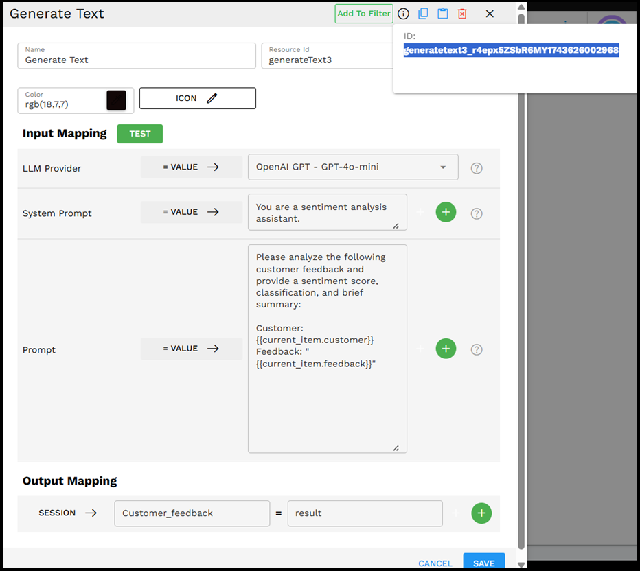 Generate Text Resource ID